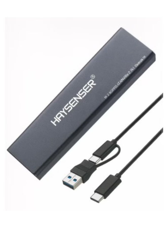 Haysenser USB3.2 GEN2 M.2 NVME SSD TO USB3.2 Enclosure - Image 2
